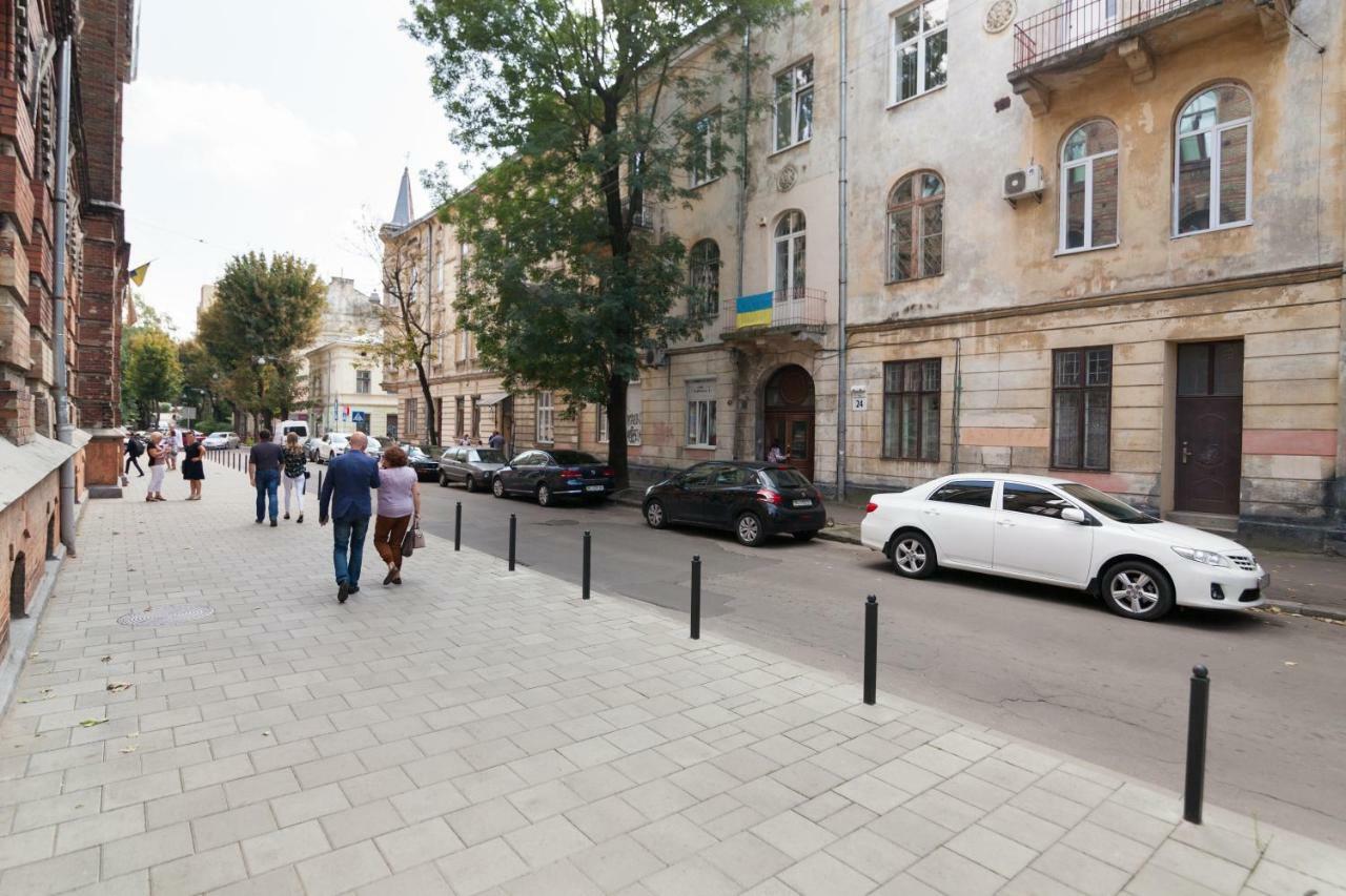 Leogrand One-Bedroom Apartments On Tugan-Baranovskogo 24 Liov Exterior foto
